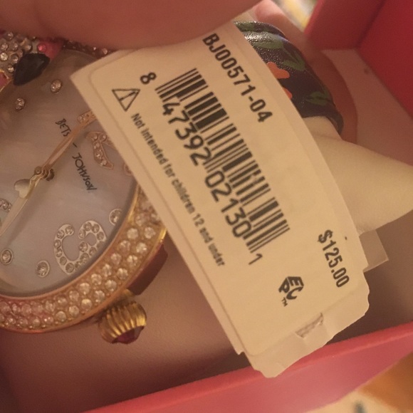 BETSEY JOHNSON PARROT WATCH